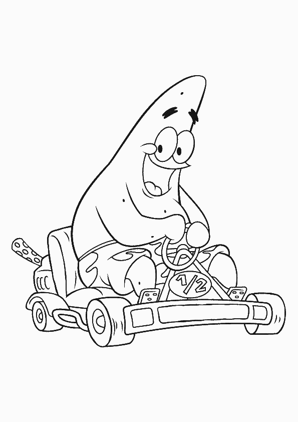 kart coloring pages - photo #4