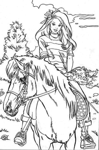 barbie-on-a-horse-coloring-pages-for-girls-printable