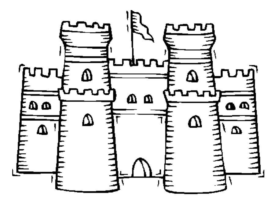 european-castle-printable-colouring-page