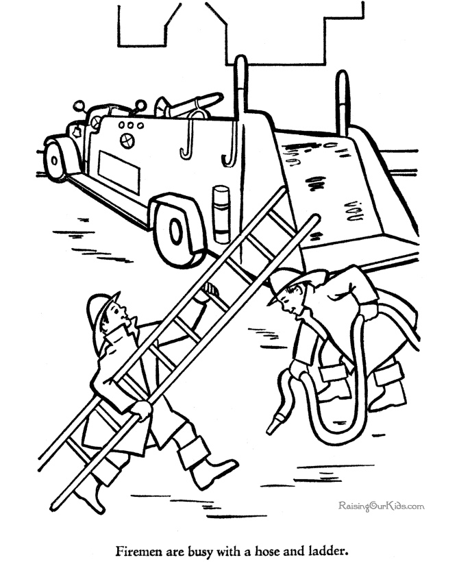 fire-truck-and-firemen-in-action-printable-coloring-page