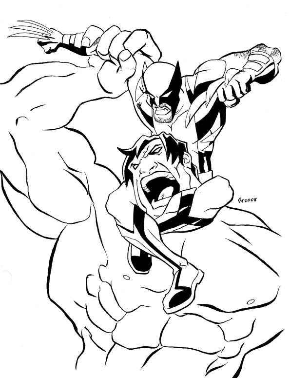 marvel-superhero-hulk-vs-wolverine-coloring-page-printable