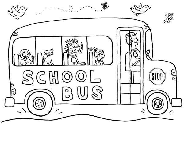 monster-in-a-schoomonster-in-a-school-bus-coloring-pagel-bus-coloring-page