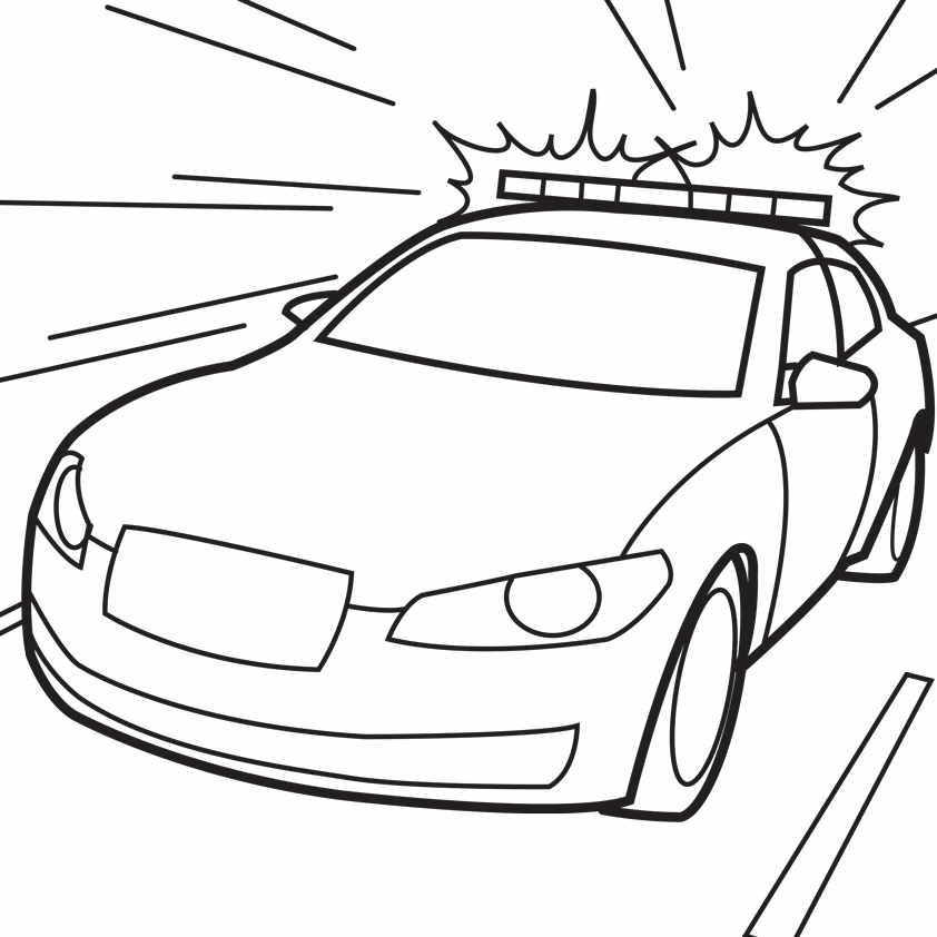 police-car-in-action-printable-coloring-page