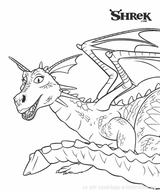 shrek-dragon-printable-colouring-page