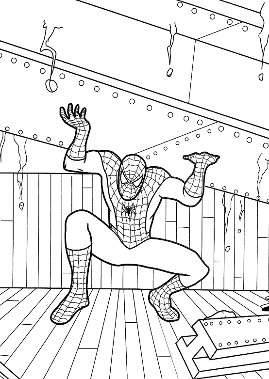 spiderman-coloring-page-printable