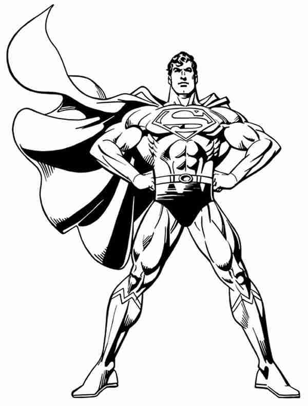 superman-ready-for-action-printable-coloring-page