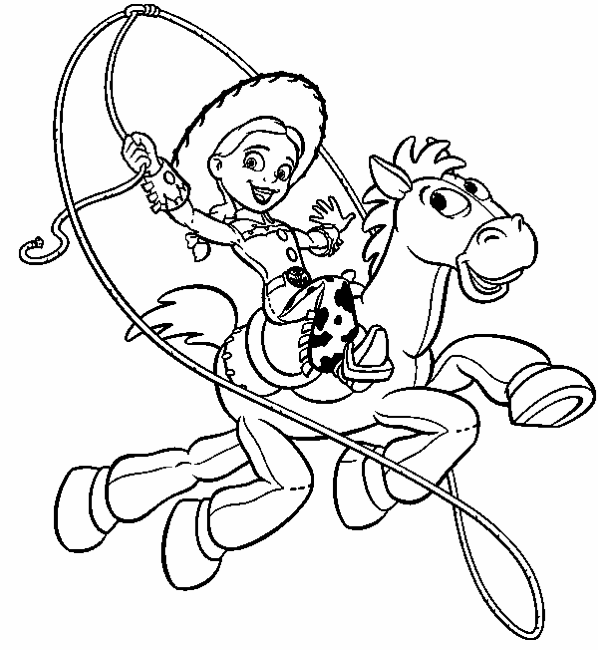 toy-story-jessie-riding-a-horse-coloring-sheet