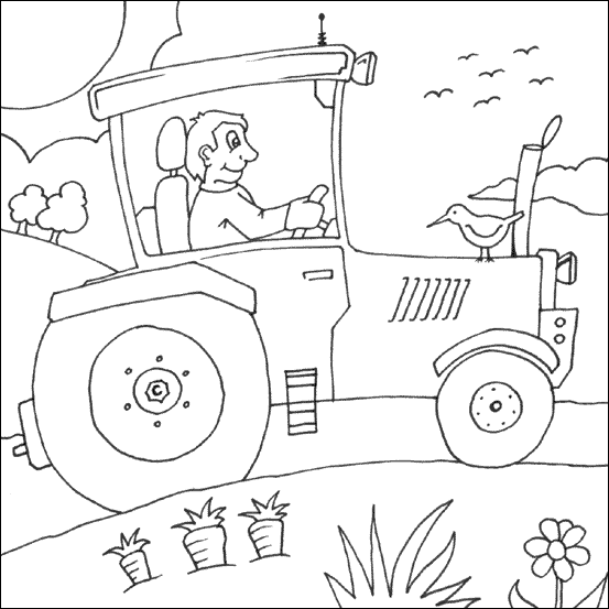 tractor-and-farmer-printable-coloring-page
