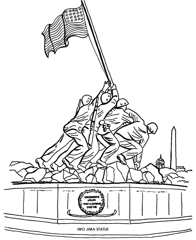 happy-memorial-day-iwo-jima-statue-army-men-flag-coloring-page-for-kids-printable