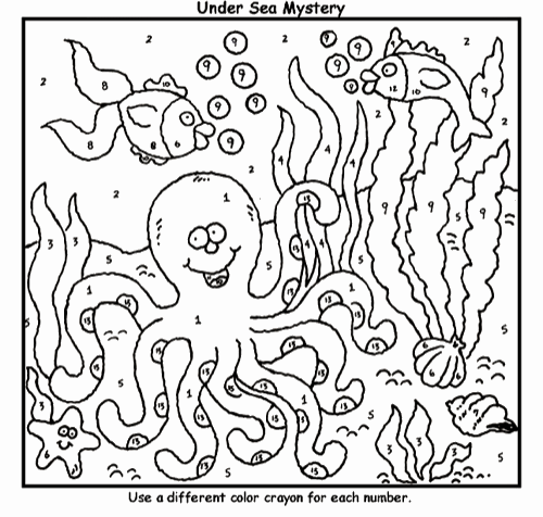 color-by-numbers-under-the-sea-octopus-fish-star-fish-clam-coloring-pages-for-kids-printable