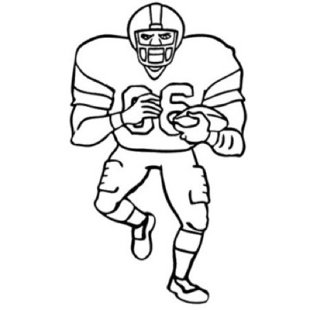 football-running-back-coloring-page
