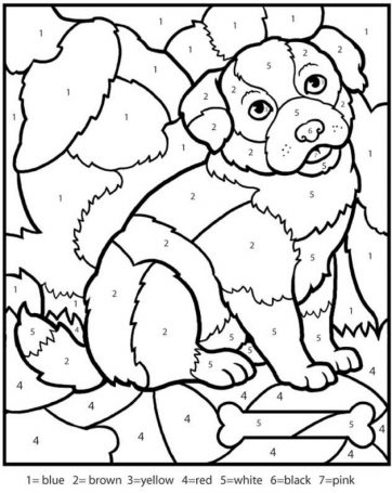 color-by-numbers-dog-coloring-page-for-kids